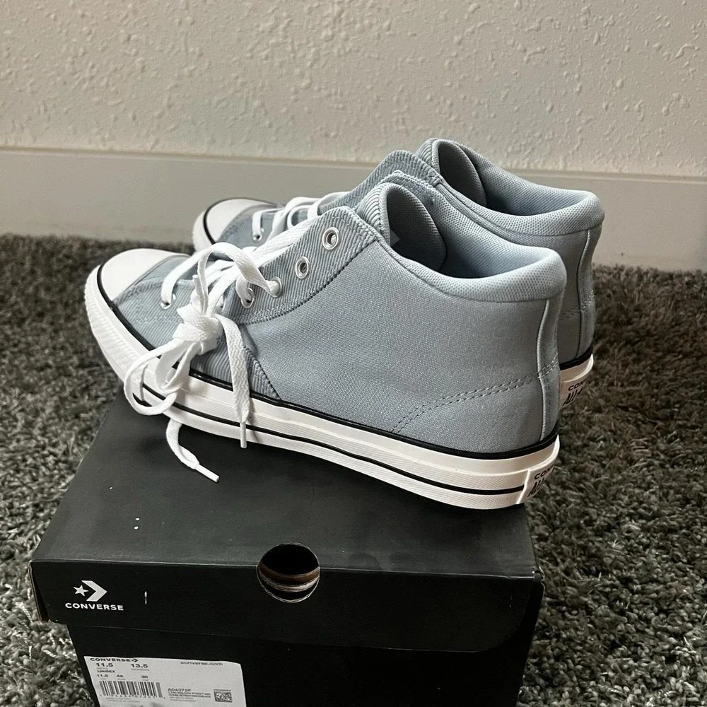 Converse Unisex Chuck Taylor All Star Hi Top Shoes Cloudy Daze Blue Size 11.5